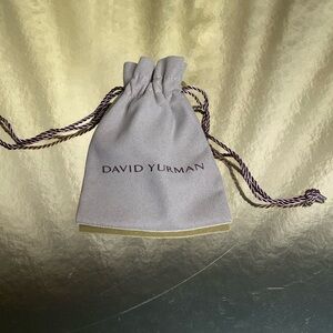 David Yurman Velvet Drawstring Pouch